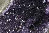 Deep Purple Amethyst Geode - Top Quality #36469-2